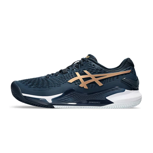 Zapatillas PADEL/TENIS Asics Gel-resolution 9 BLUE/GOLD