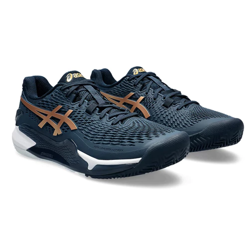 Zapatillas PADEL/TENIS Asics Gel-resolution 9 BLUE/GOLD